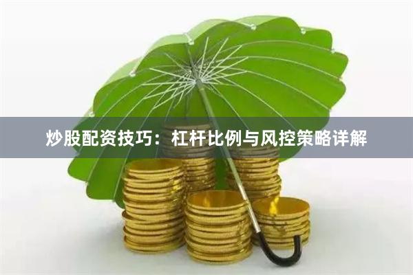 炒股配资技巧：杠杆比例与风控策略详解